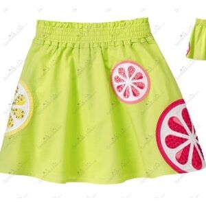 Gymboree Vintage Citrus Cooler Skirt Size 7